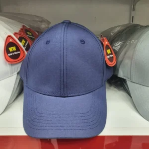 Six Panels Navy Blue Cap