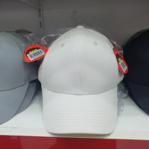 Six Panels White Cap