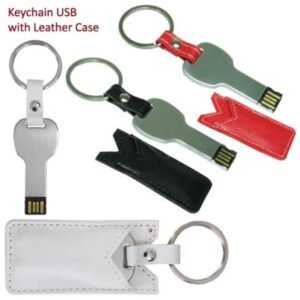 Key Shaped USB Flash with Leather Case 111