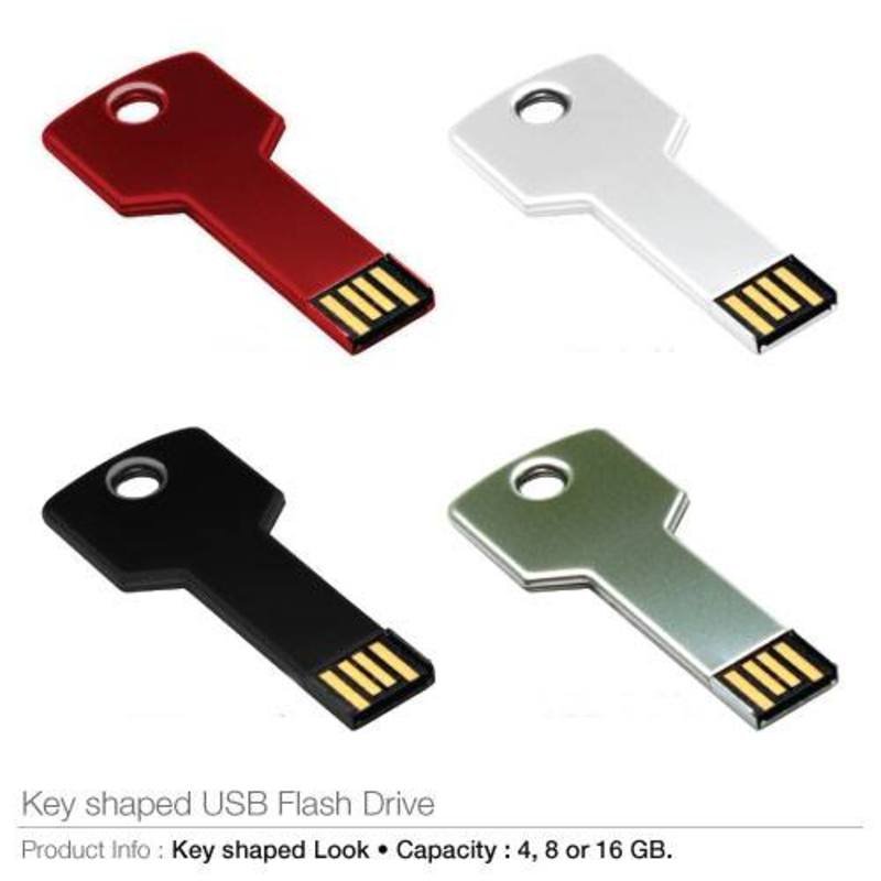 Key shaped USB Flash Drives 110 - Orient Uniforms