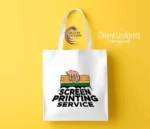 Silk Screen Printing on Bags