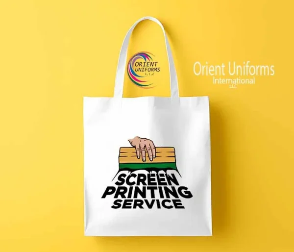 Silk Screen Printing on Bags