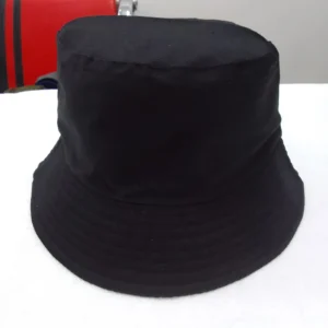 Black Bucket Hat