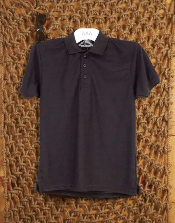 Black Polo T Shirt