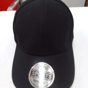 FlexiFit Black Cap