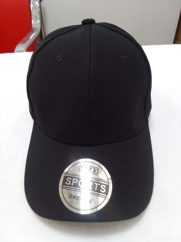 FlexiFit Black Cap