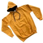 Golden Yellow Cotton Hoody