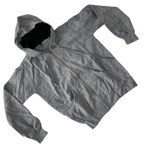Light Gray Cotton Hoody