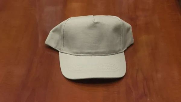 Kids Beige Cotton Cap