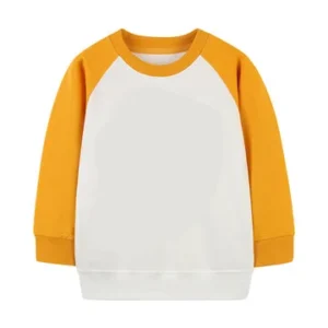 Kids Orang/Cream Sweatshirt