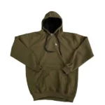 Olive Green Cotton Hoody