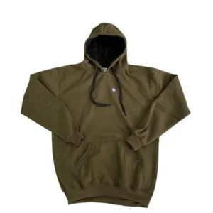 Olive Green Cotton Hoody