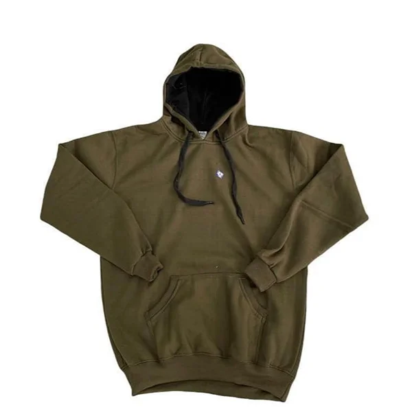 Olive Green Cotton Hoody