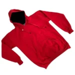 Red Terry Cotton Hoody