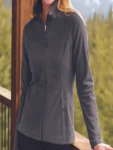 DH slim Fit Gray Fleece Jacket Model A26