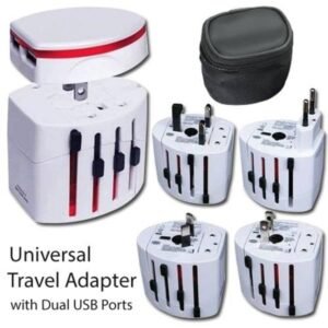 Universal Travel Adapters White 229
