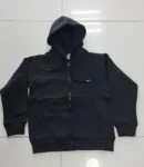 Kids Black Zipper Hoody