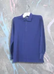 Blue Full Sleeves Polo