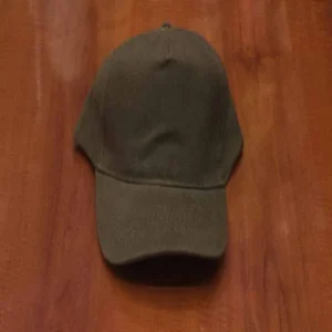 Brown Cotton Cap