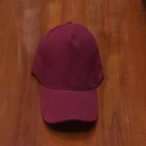 Burgendy Cotton Cap