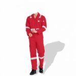 FR Workwear Coverall With Reflective Tape