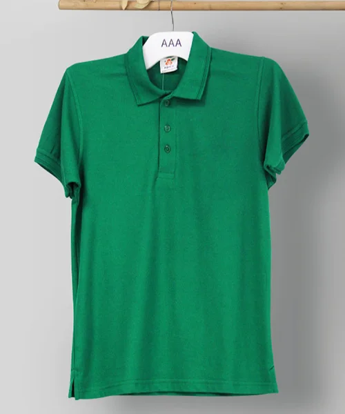 Green Kids Polo 11Y