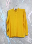 Yellow Full Sleeves Polo