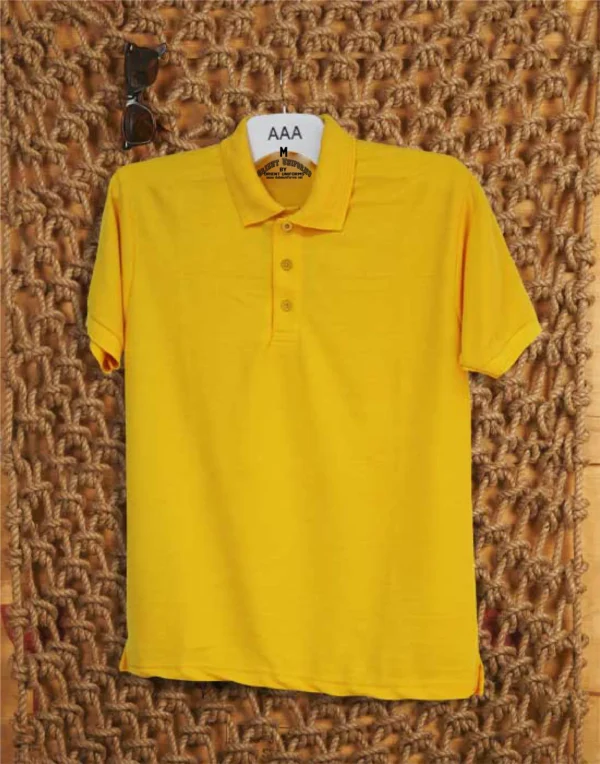 Golden Yellow Polo