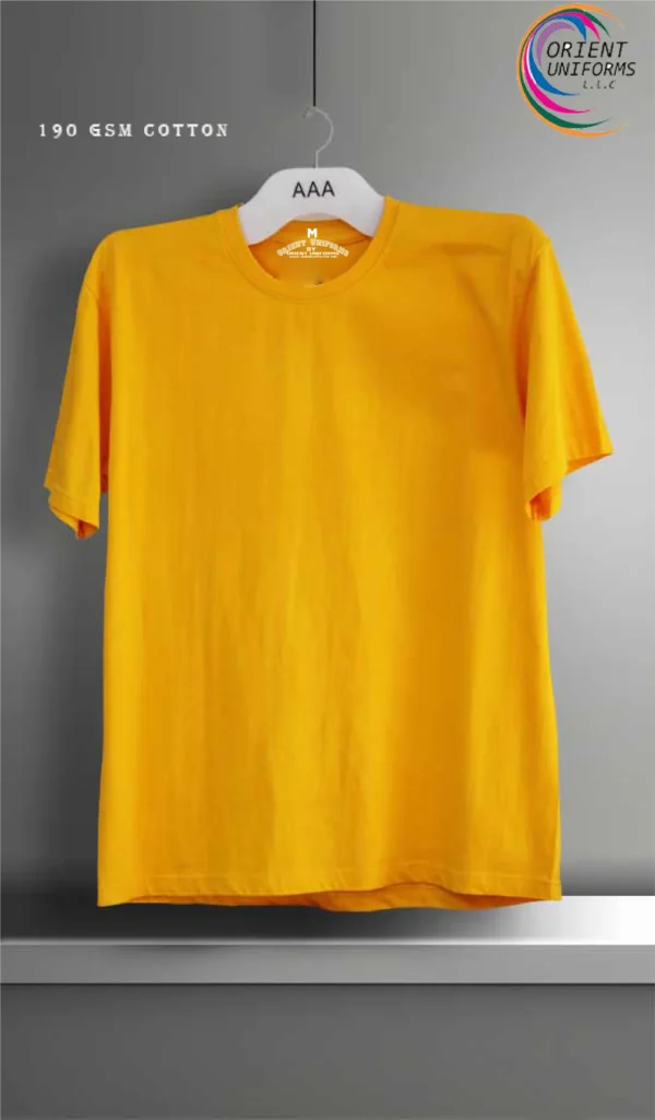 Golden Yellow T Shirt