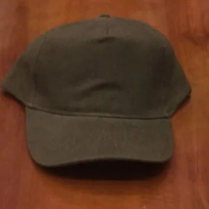 Kids Brown Cotton Cap