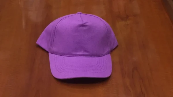 Purple Color Kids Cap