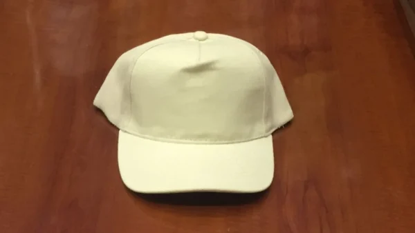 Kids Cream Cotton Cap