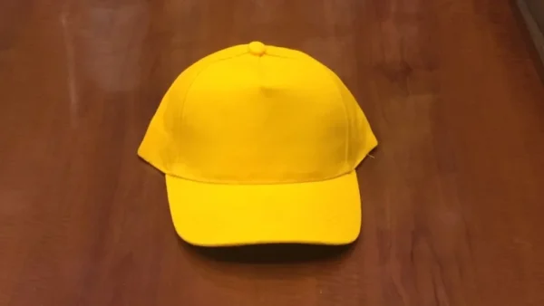 Kids Golden Yellow Cap