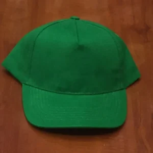 Kids Green Color Cap