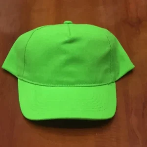 Kids Green Color Cap