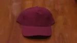 Kids Maroon Cotton Cap