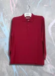 Mahroon Full Sleeves Polo