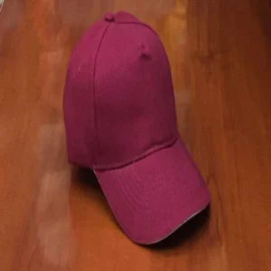 Maroon Cotton Cap