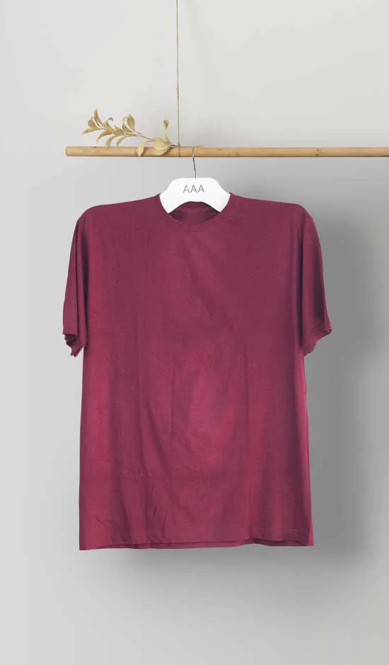 Maroon Color T Shirt
