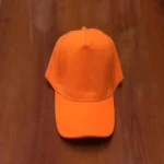 Orange Cotton Cap
