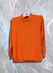 Full Sleeves Orange Polo