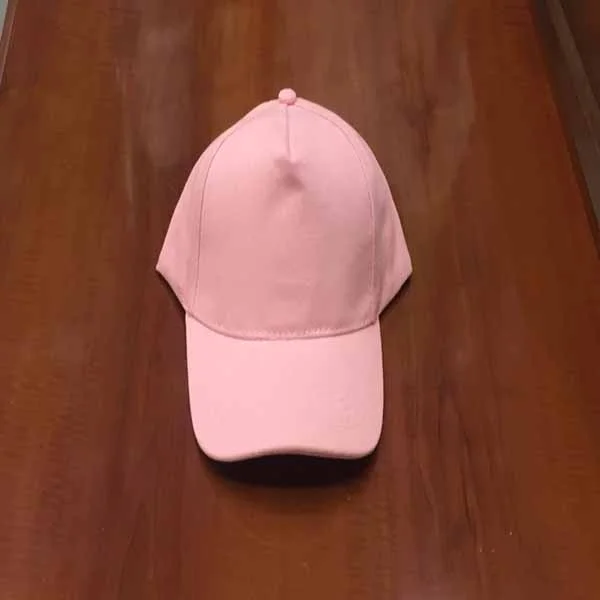 Pink Cotton Cap