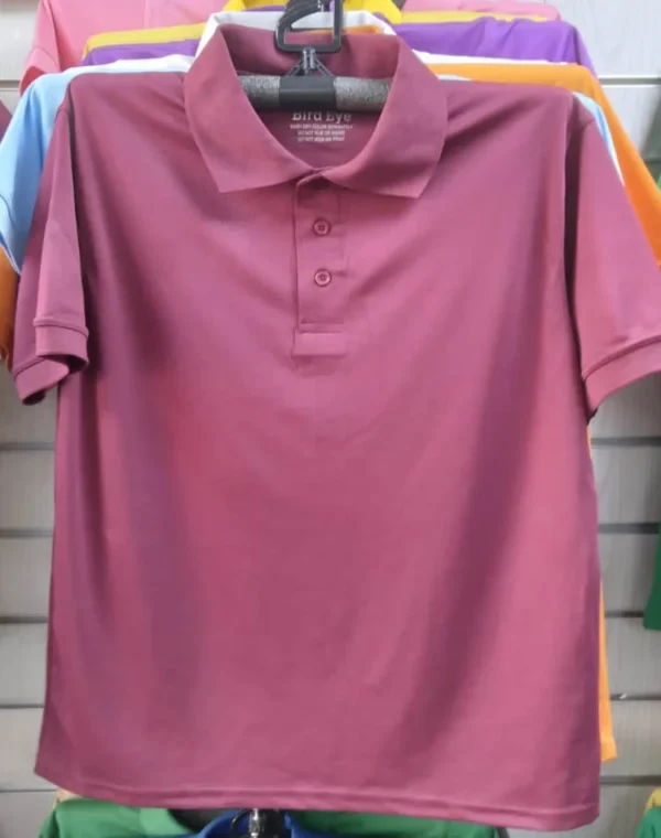 Burgendy Polo DryFit