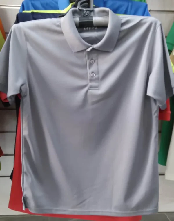 Gray Polo DryFit