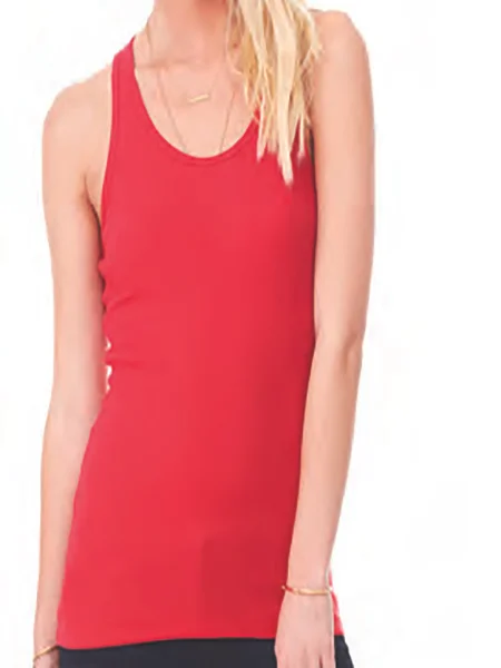 Red Cotton Vest