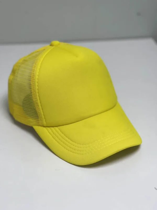 Yellow Polyester Foam Cap